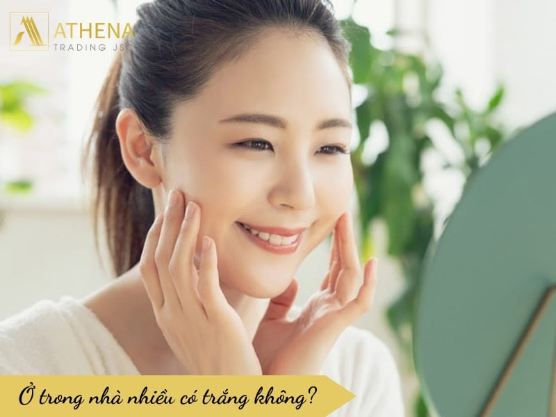 Ở trong nhà nhiều có trắng không?