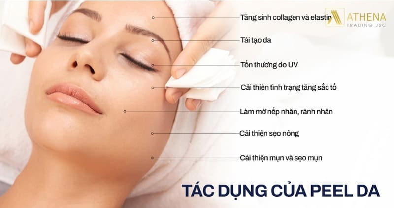 Một số công dụng của peel da