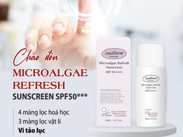 Microalgae Refresh Sunscreen SPF 50***