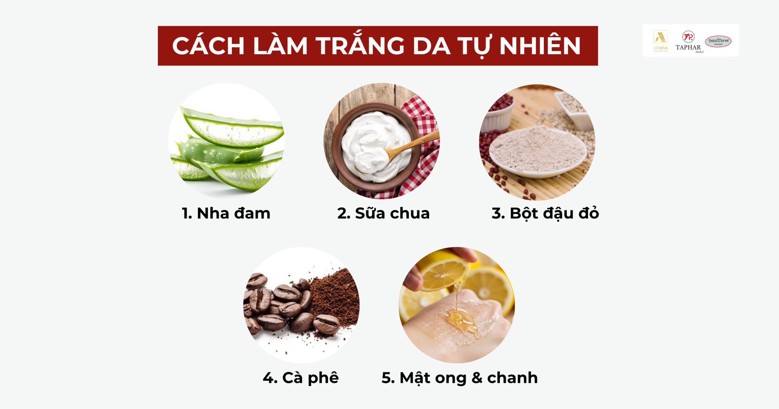 Cách làm trắng da tại nhà bằng nguyên liệu tự nhiên an toàn