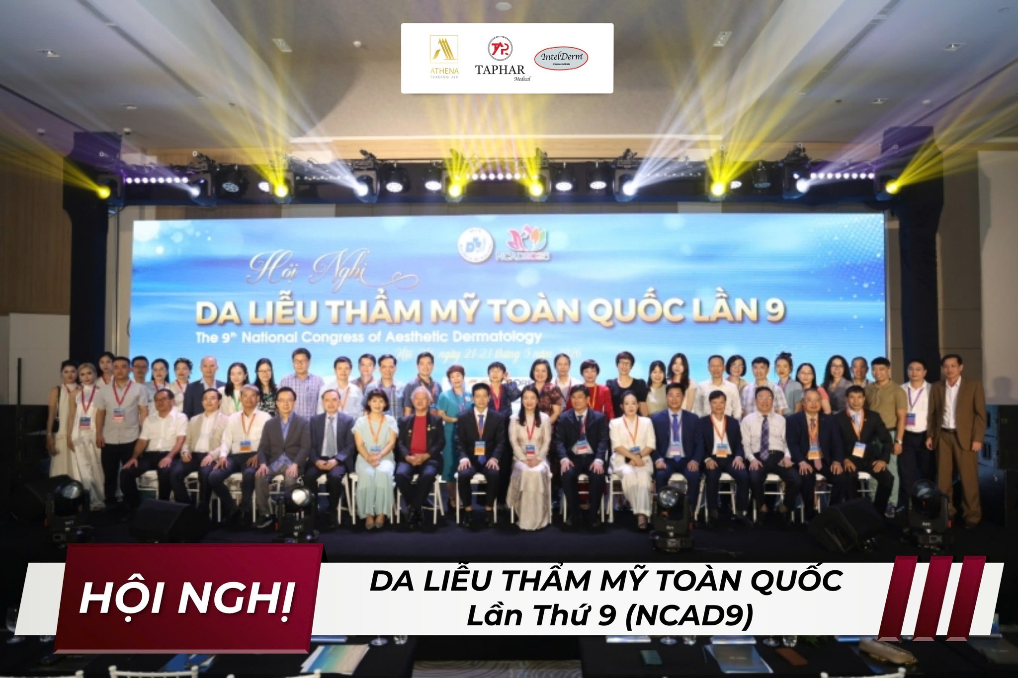 IntelDerm và LSI tại Hội nghị Da liễu Thẩm mỹ Toàn quốc NCAD9