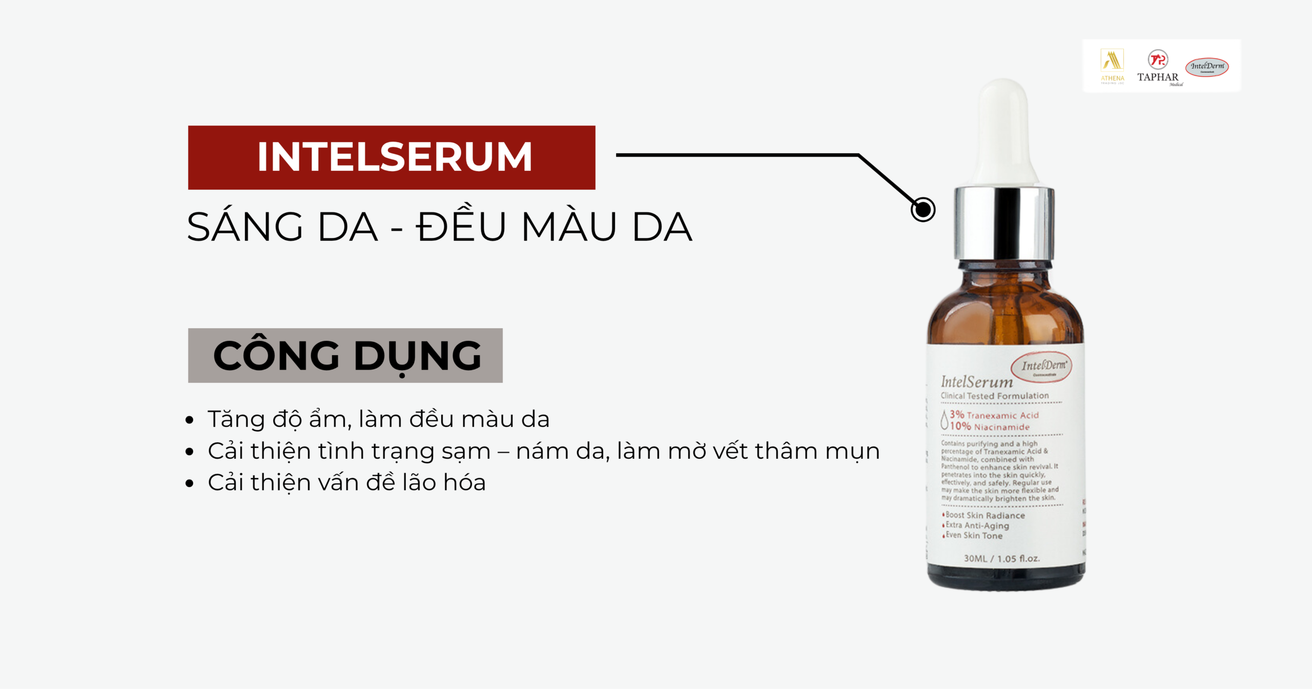 Cách trị thâm mụn bằng serum Niacinamide (Vitamin B3) giúp ức chế di chuyển Melanin và củng cố hàng rào bảo vệ da