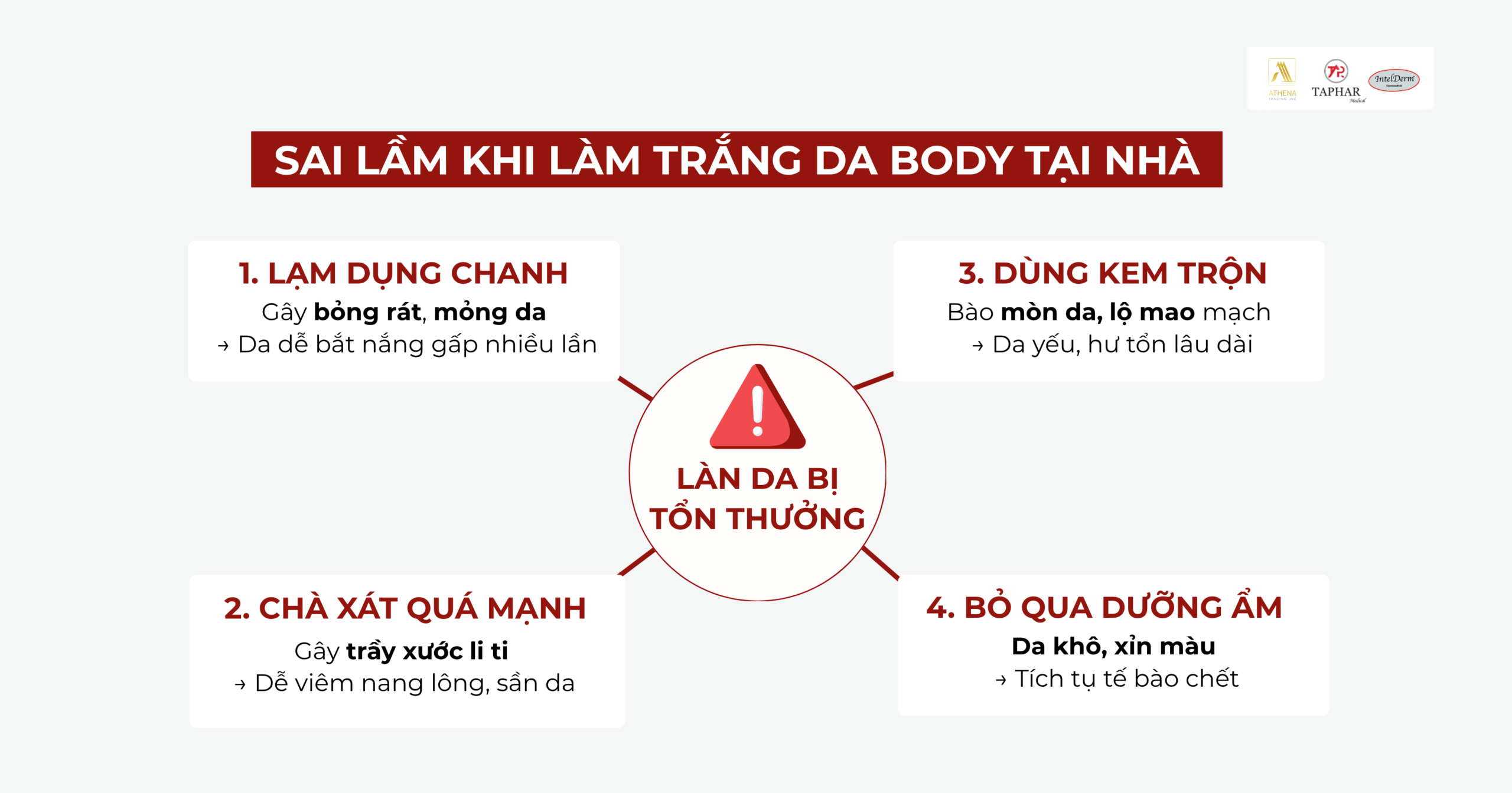 3 nguyên tắc quan trọng để làm trắng da body an toàn và hiệu quả tại nhà
