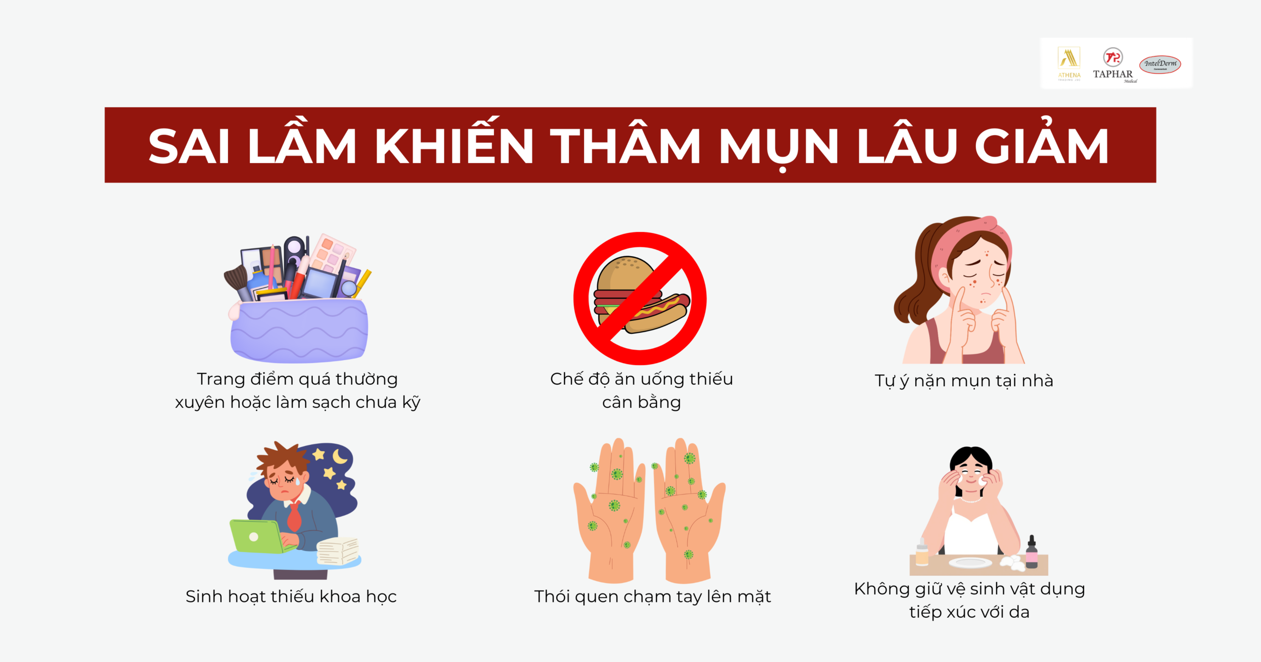 cách giảm thâm mụn