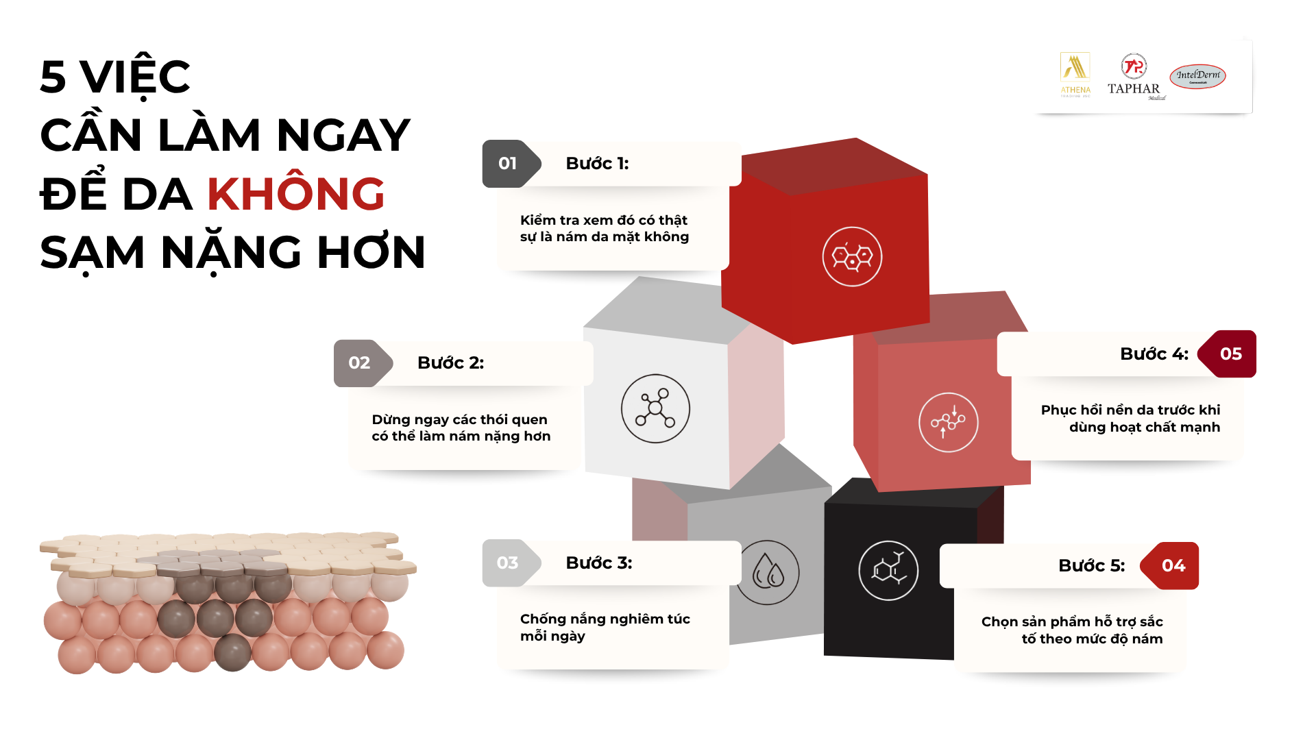 5 việc cần làm ngay để da không sạm nặng hơn