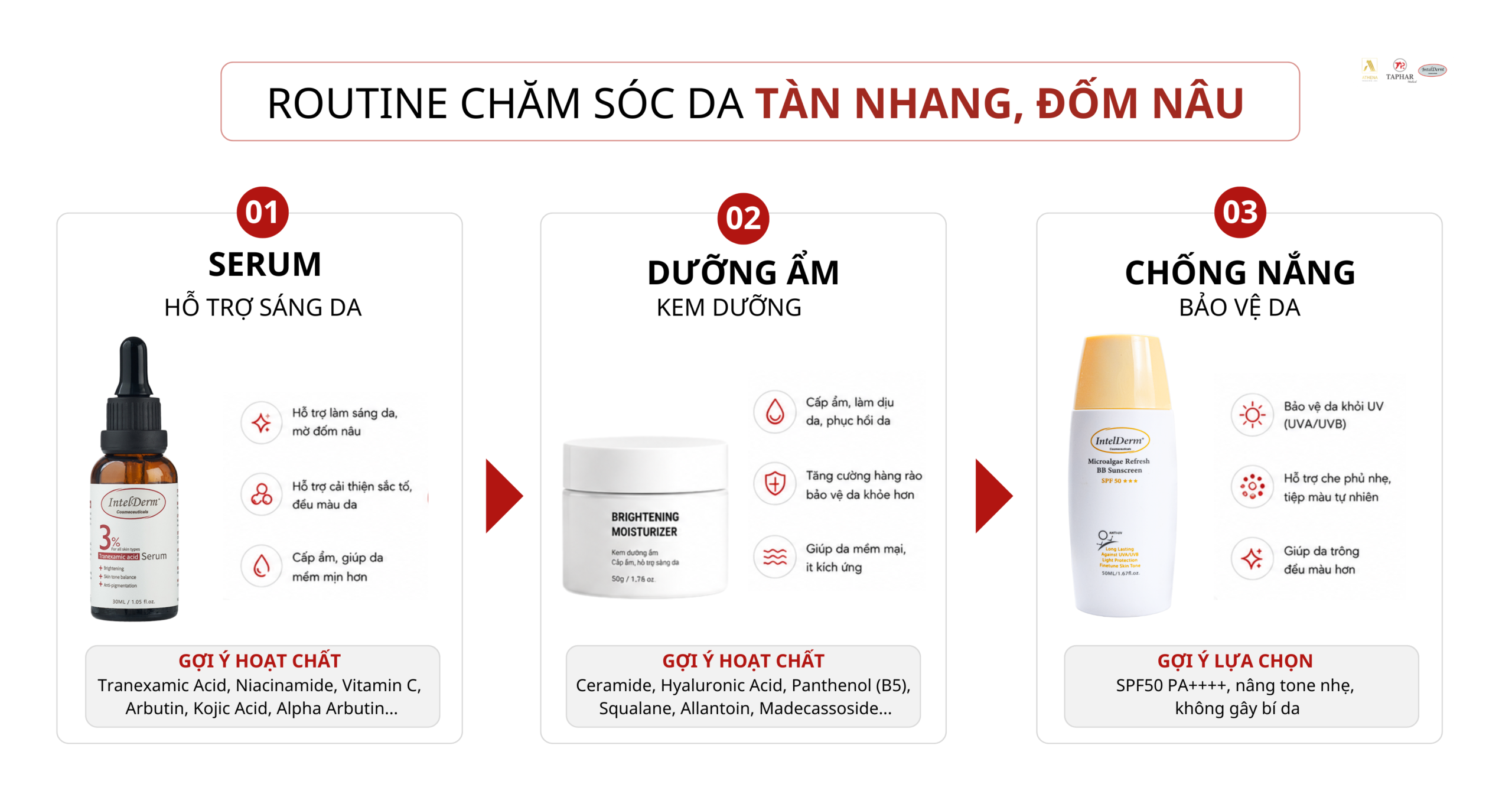 đốm nâu trên mặt nên dùng gì để chăm sóc da