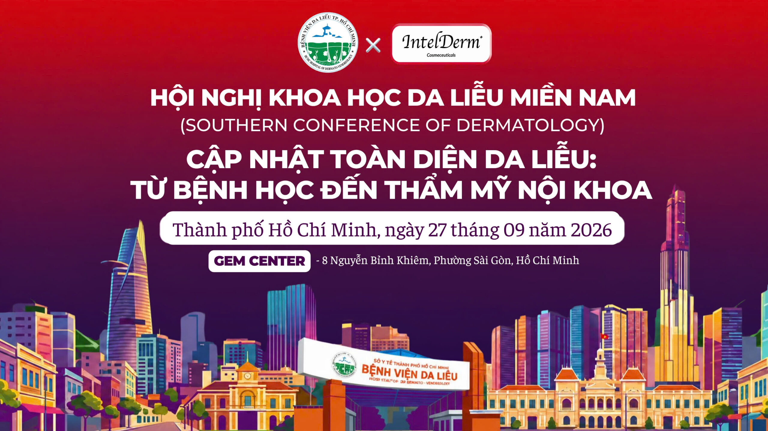 Hội nghị Khoa học Da liễu Miền Nam 2026 – IntelDerm+
