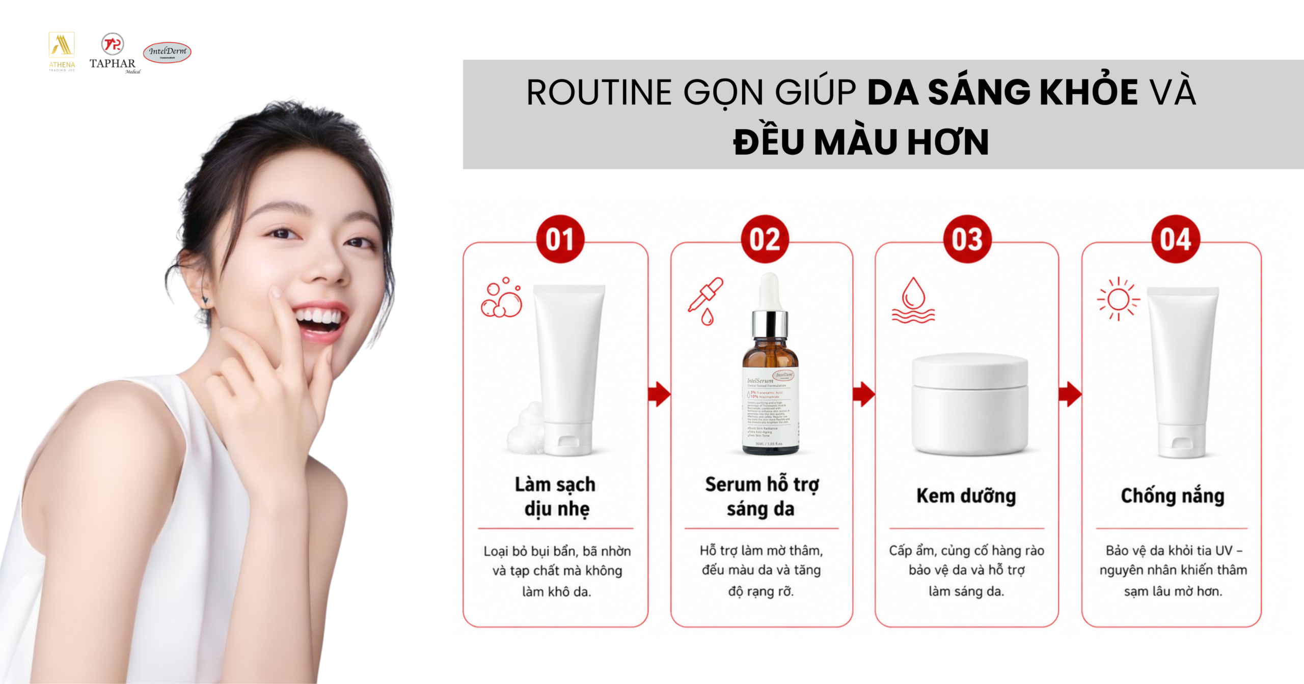kem dưỡng trắng da cho da thâm mụn nhẹ