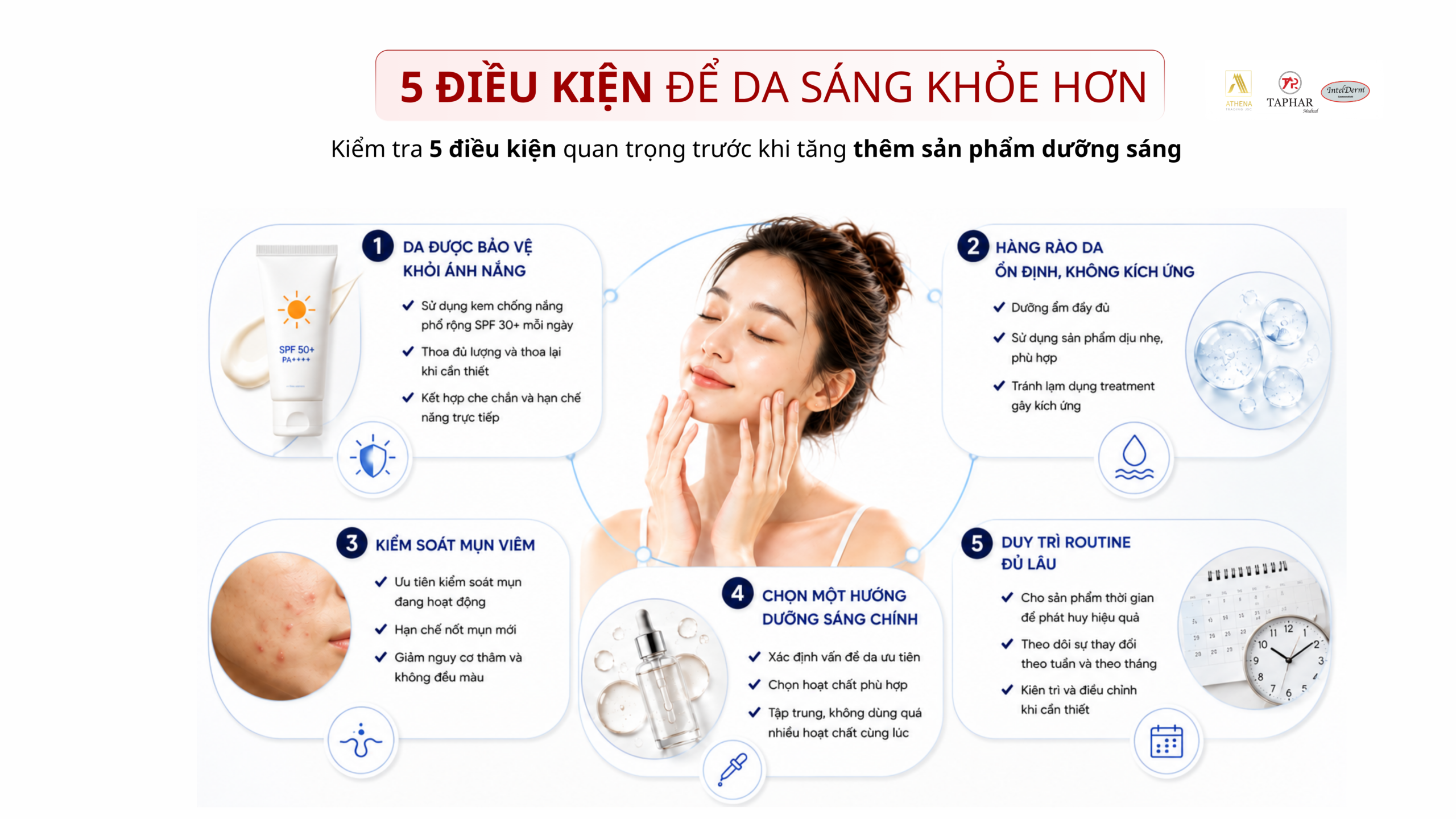 cách để da trắng sáng khỏe với 5 điều kiện