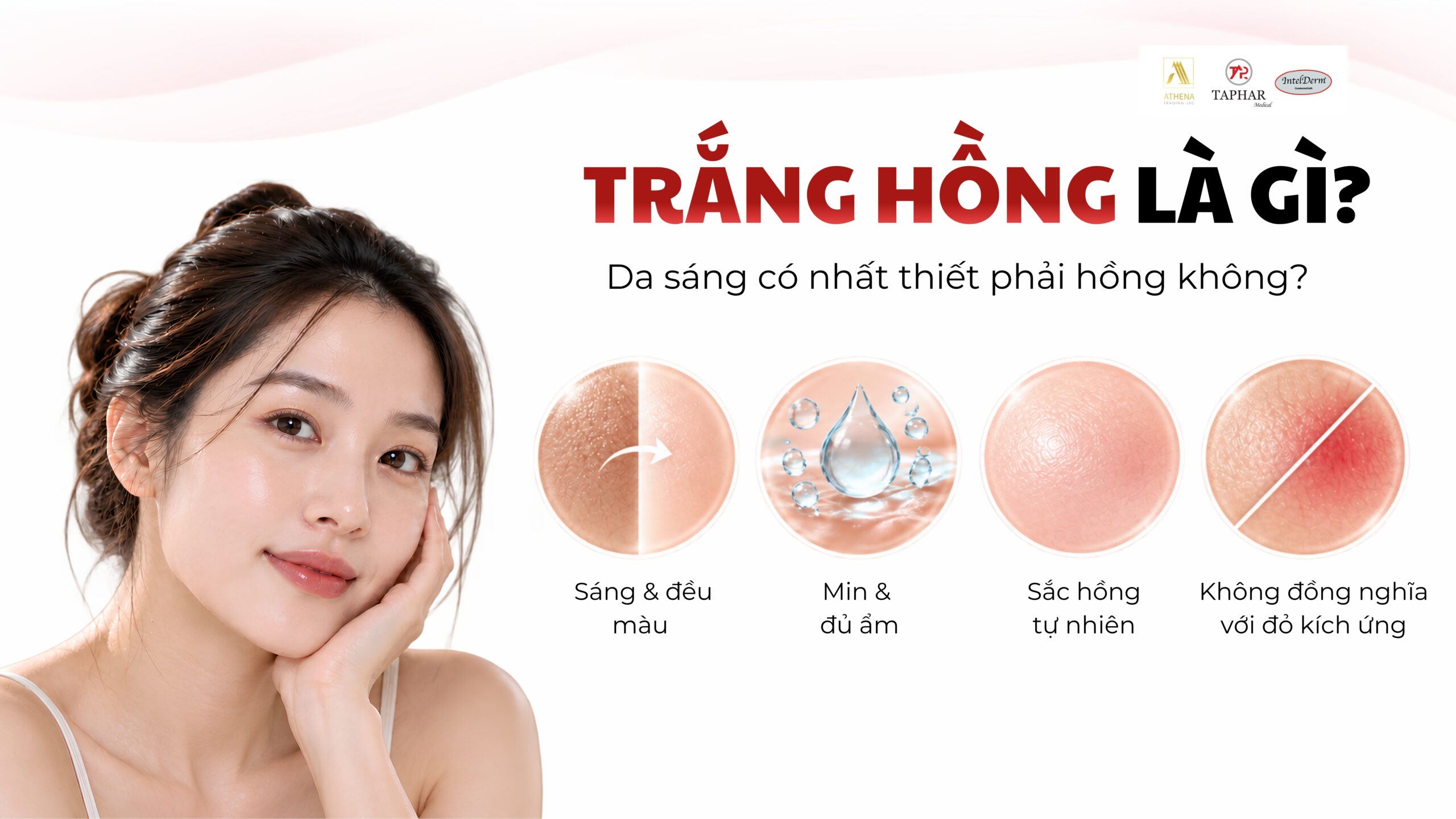 rắng hồng là gì và da sáng khỏe có nhất thiết phải hồng không