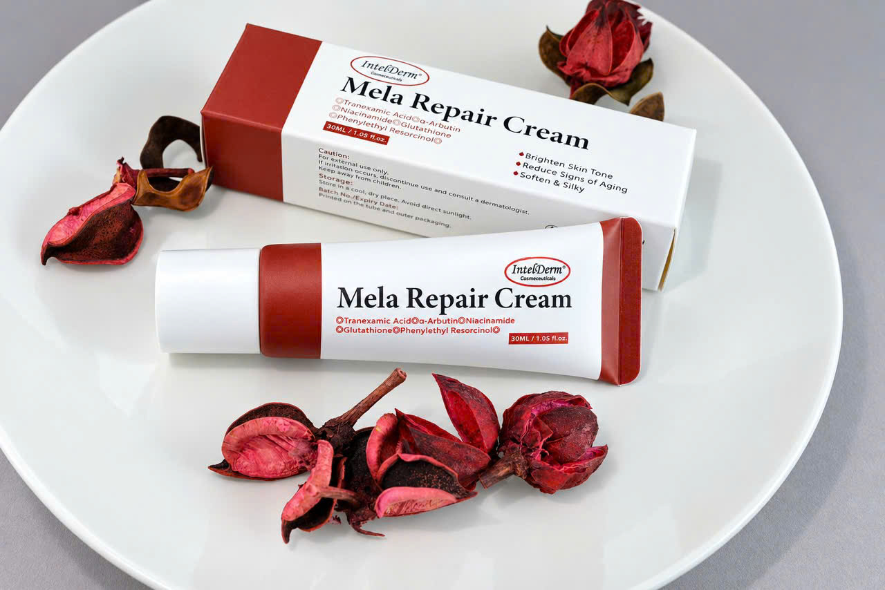 MELA REPAIR CREAM 30ML – KEM SÁNG DA, GIẢM SẮC TỐ ĐA CƠ CHẾ & HỖ TRỢ GIẢM THÂM NÁM2