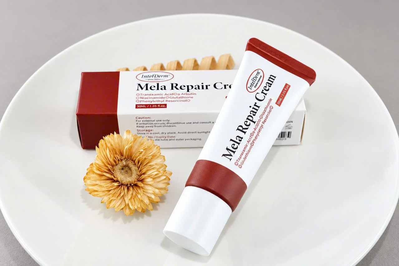 MELA REPAIR CREAM 30ML – KEM SÁNG DA, GIẢM SẮC TỐ ĐA CƠ CHẾ & HỖ TRỢ GIẢM THÂM NÁM3