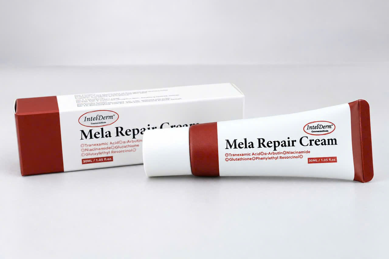 MELA REPAIR CREAM 30ML – KEM SÁNG DA, GIẢM SẮC TỐ ĐA CƠ CHẾ & HỖ TRỢ GIẢM THÂM NÁM6